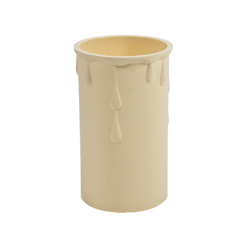 Candle Drip Tube Ivory 37 x 70mm 47467