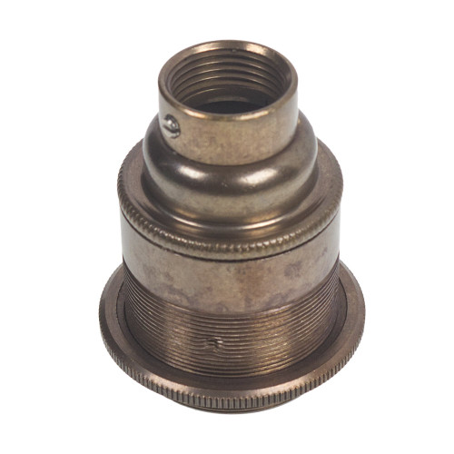 ES | E27 | Edison Screw Old English Threaded Lampholder with 20mm Base Thread