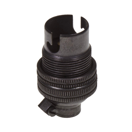 SBC | B15 | Small Bayonet Cap Bronze Lampholder with 10mm Base Fixing