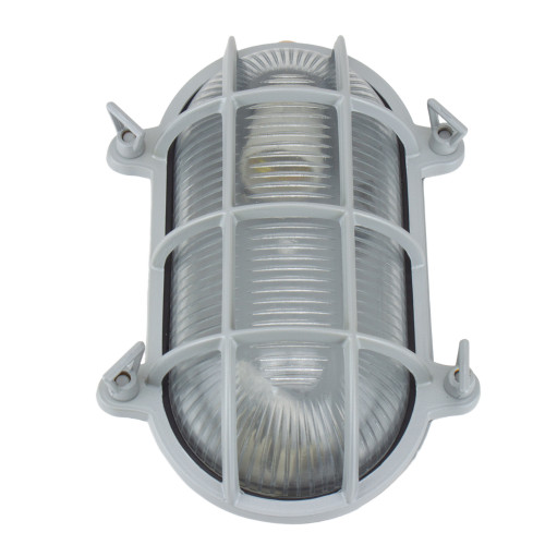 Brass External Oval Bulkhead - Silver 4421265