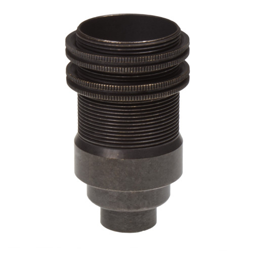 SES | E14 | Small Edison Screw Bronze Threaded Lampholder with 10mm Entry and Shade Rings