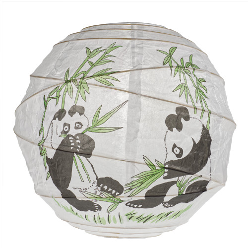 Paper Lantern 35cm White Pandas 8232165