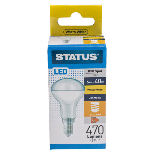SES | Small Edison Screw 6w Warm White Dimmable LED