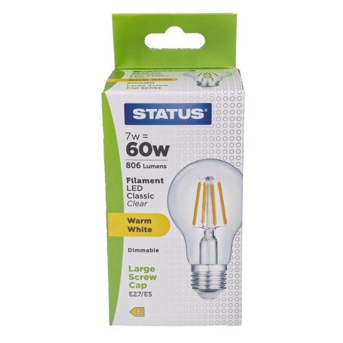 ES | Edison Screw 7w Warm White Dimmable LED
