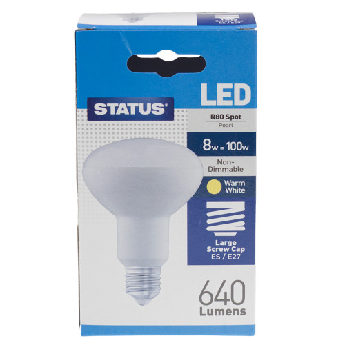 ES | Edison Screw 8w Warm White LED Lamp