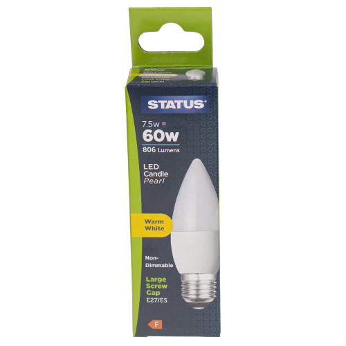 ES | Edison Screw 7.5w Warm White LED Candle Lamp
