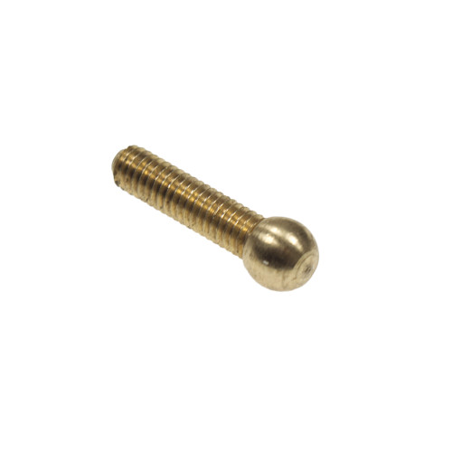 15mm Brass Ball Head Screw - M4 Thread