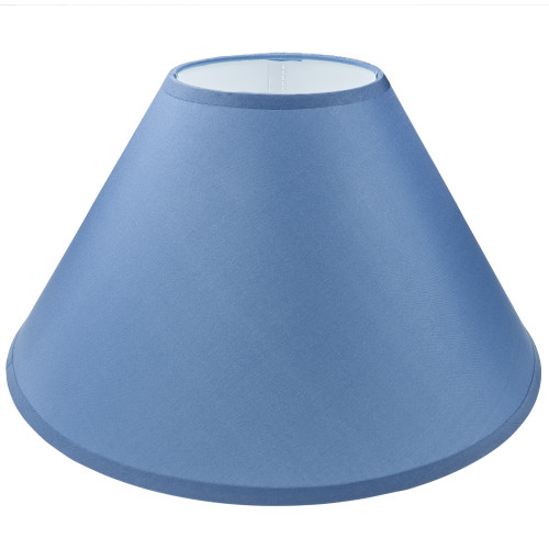 Conical Shade 35cm Taped Edge Baby Blue