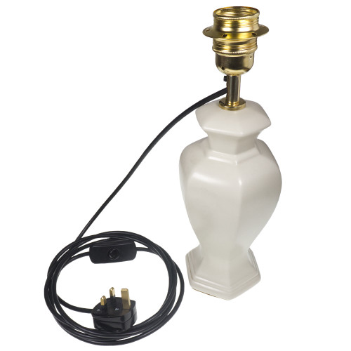 Ceramic Side Entry Wiring Kit with ES | E27 Lampholder