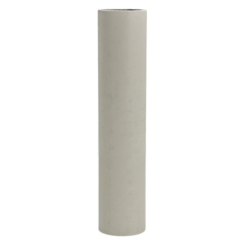 Plain Ivory Candle Tube Cover 28 x 150mm