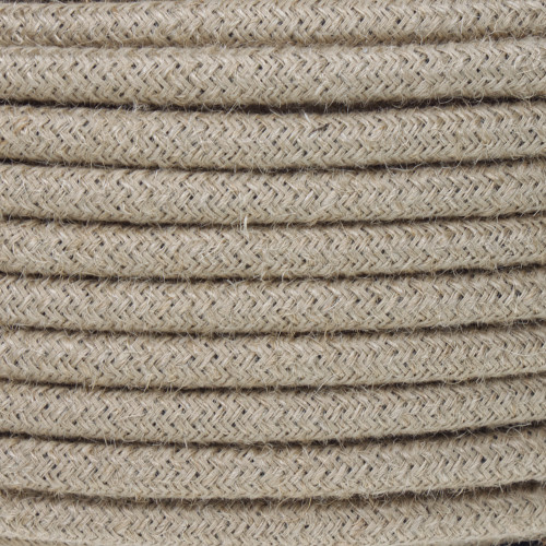 2 Core Jute Outdoor Round Cable 1.00mm