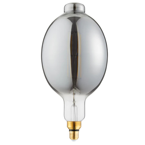 Giant Smoked Lamp | BT180 6W ES LED Vintage Filament Bulb