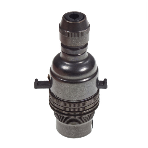BC | B22 | Bayonet Cap Bronze Switched Lampholder with 3 Part Cord Grip