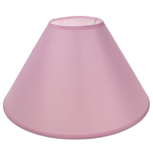 Conical Shade 30cm Taped Edge Baby Pink