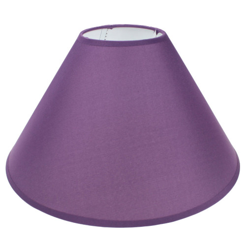 Conical Shade 30cm Taped Edge Plum