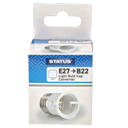 Light Bulb Converter E27 to B22