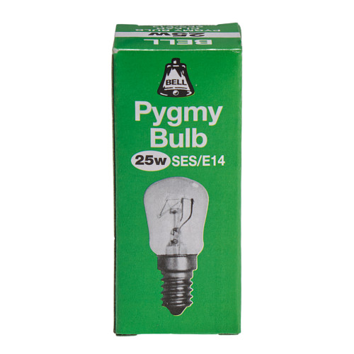 SES 25w Clear Pygmy Lamp Bell
