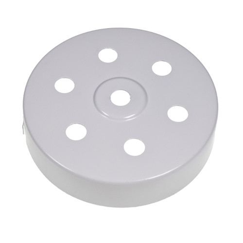 White Ceiling Rose With 7 Holes