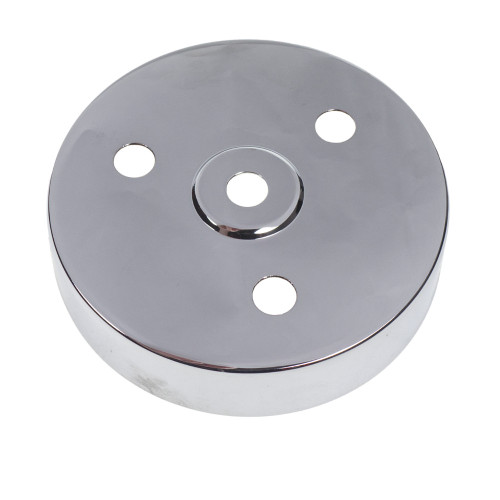 Chrome Ceiling Rose With 4 Holes