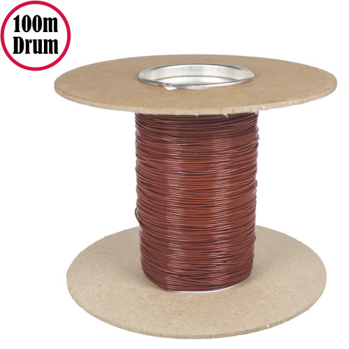 Chandelier Wire Brown 1.2mm 100m Drum