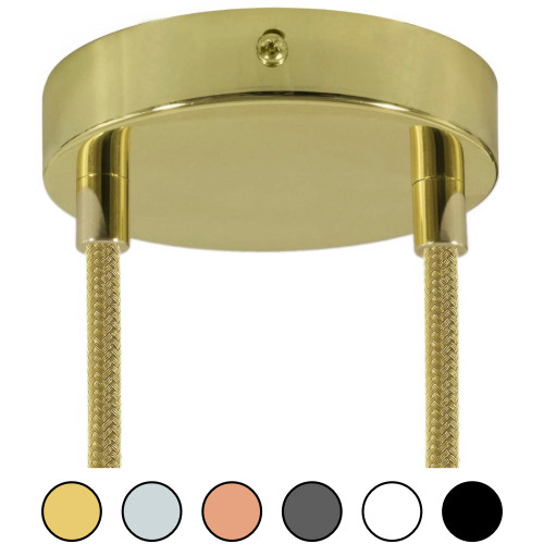 2 Hole 120mm Ceiling Rose