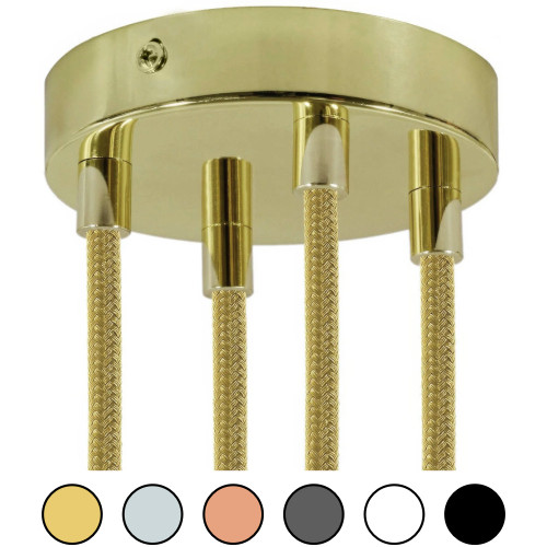 4 Hole 120mm Ceiling Rose