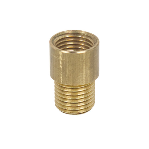 Brass Coupler | Female M10 x Male M10 Thread