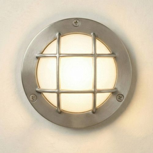 Marina Guard Circular Bulkhead (Satin Nickel)