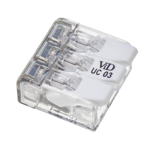 Quick Fit Connector 3 Pole 32A for 0.2 to 4mm Cables