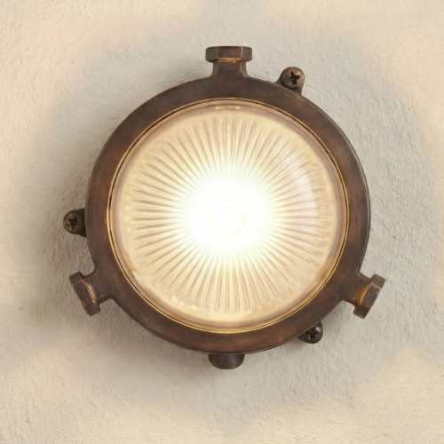 Mini Compass Bulkhead (Antique Brass)