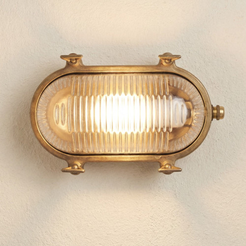 Small Siren Bulkhead (Raw Brass)