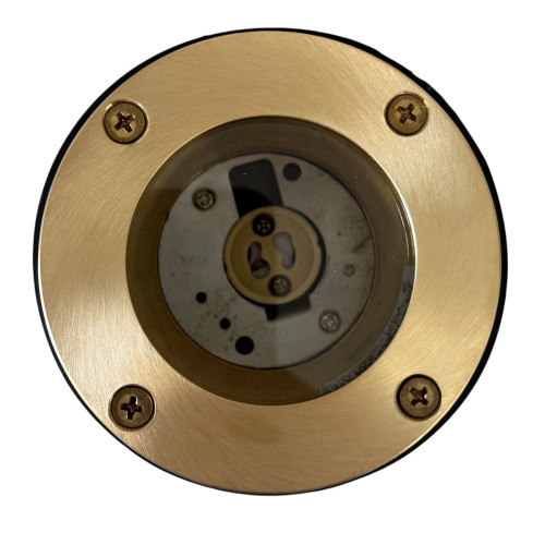 Bertha Ground Light (Raw Brass)