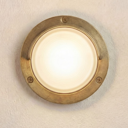 Walkway Eyelid Light (Raw Brass)