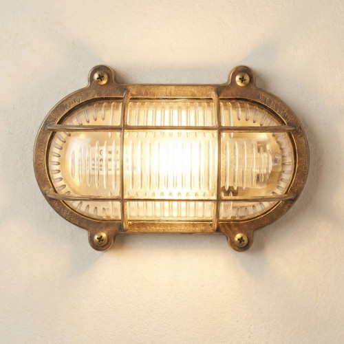 Merchant Flush Bulkhead (Raw Brass)
