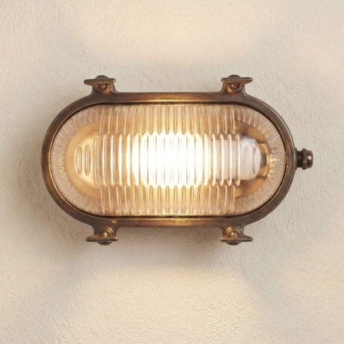 Small Siren Bulkhead (Antique Brass)