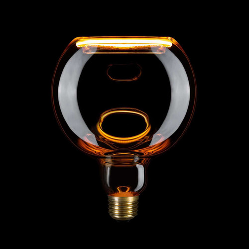 ES | E27 Smoky LED light bulb G125 Globe Dimmable