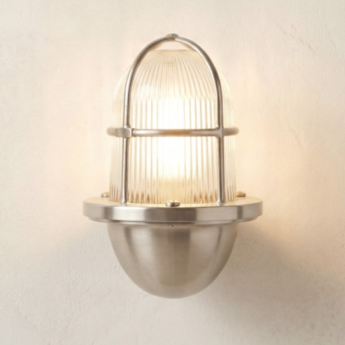 Armada Wall Lantern (Satin Nickel)