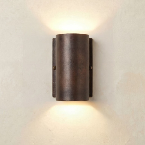 Pharos Compact Up and Down Wall Light (Antique Brass)