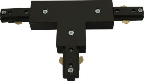 230V Track T-connector - Black