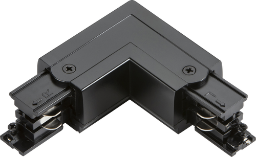 K-LINE 230V 3-Circuit Track Right L-Connector - Black