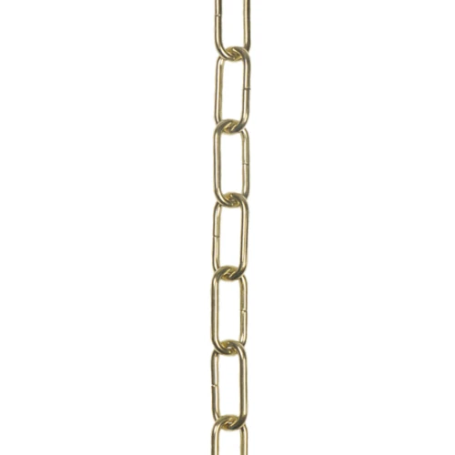 1.8mm Gauge Brass Plated Lighting Chain