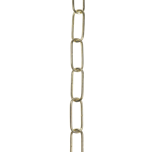 2.6mm Gauge Brass Plated Lighting Chain