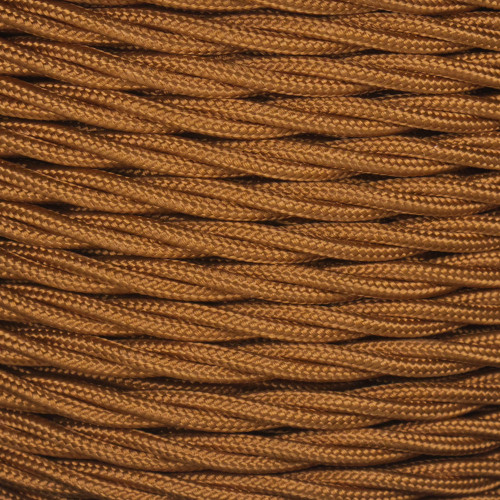 3 Core Braided Antique Gold Individually Twisted 0.75mm 21134