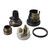 BC | B22 | Bayonet Cap Antique Brass Pendant Lampholder with Cord Grip