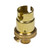 SBC | B15 | Small Bayonet Cap Brass Plain Lampholder with 10mm Base Fixing