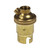 SBC | B15 | Small Bayonet Cap Brass Plain Lampholder with 10mm Base Fixing