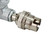 20mm Conduit Stop End with 10mm Hole & Allthread