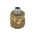 15mm Copper Pipe Stop End with 10mm Allthread