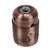 ES | E27 | Edison Screw Antique Copper Plated Threaded Lampholder