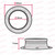 ES | E27 | Edison Screw Bronze Plated Shade Ring